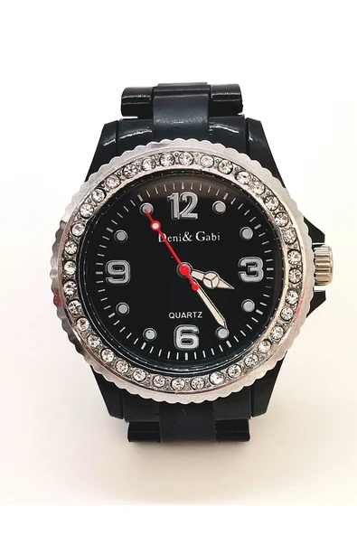 Monalisa Home   Beyaz Metal  Kayışlı Saat ürün görseli 1