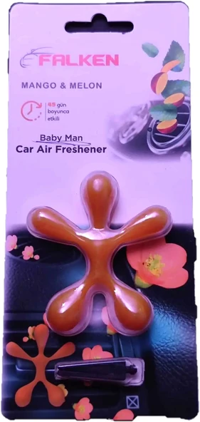 Mango Melon İnsan Şeklinde Koku Araba Oto Kokusu Ayna Kokusu Koku Klima Havalandırma Kokusu - 2