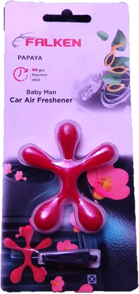 Papaya İnsan Şeklinde Koku Araba Oto Kokusu Ayna Kokusu Papaya Koku Klima Havalandırma Kokusu - 2