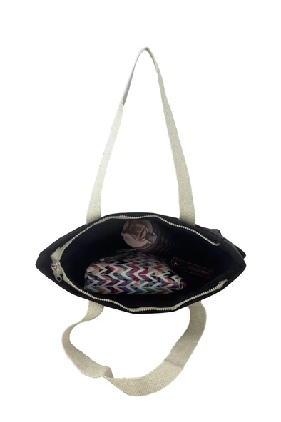 Keep Simple Kadın Çanta Kumaş Siyah 7008 - Resim 4