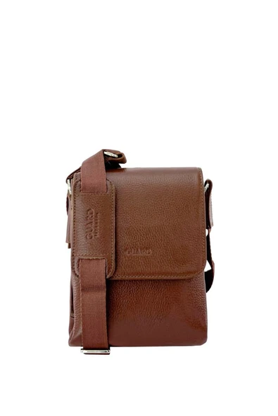 Guard Hakiki Deri Erkek Çanta Taba 1719