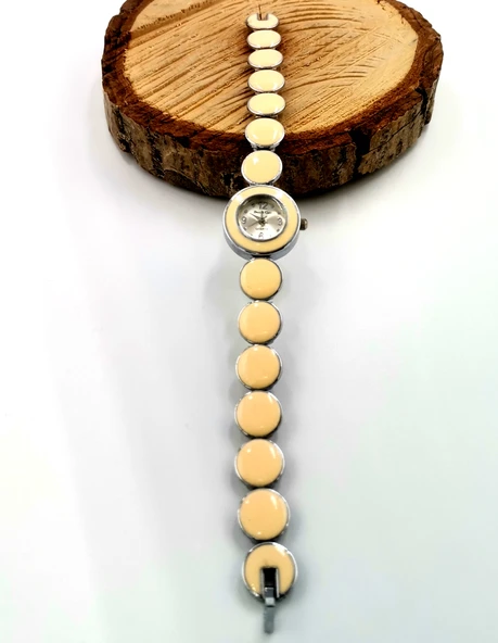 Monalisa Home   Premium Metal  Kayışlı Saat ürün görseli 1