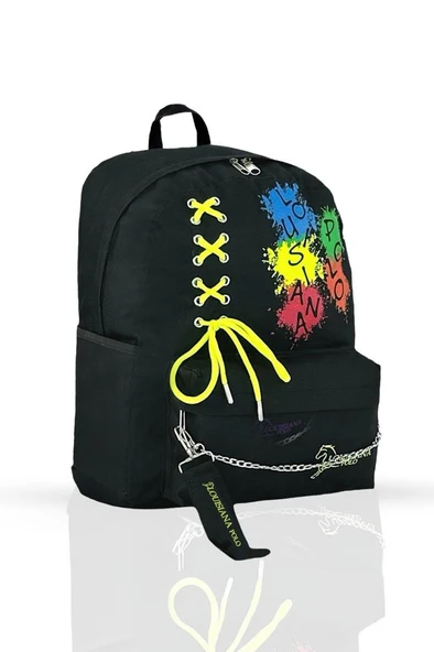 Laptop Bölmeli Okul Çantası Multicolor 1141 - 2