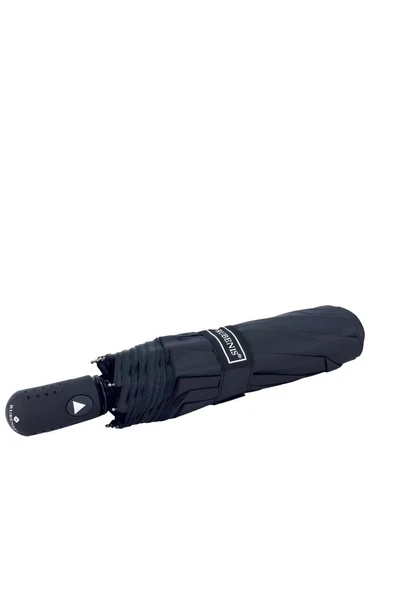 Louisiana Polo Şemsiye Yarı Otomatik Siyah 1115 - Resim 4