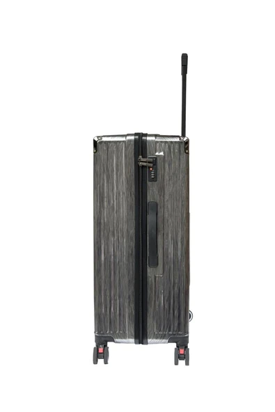 Büyük  Boy %100 Polikarbon Valiz 4x2 Teker Antrasit 1085 - Resim 2