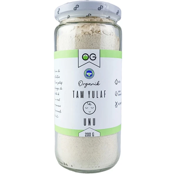 Og Natural Organik Tam Yulaf Unu 200 Gr