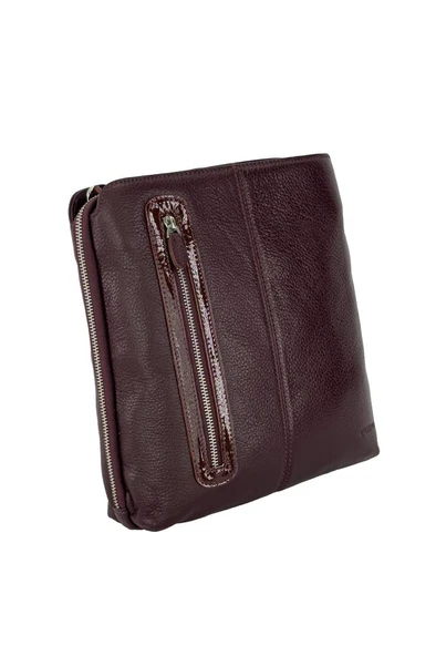 Guard Hakiki Deri Erkek Çanta Bordo 1720 - Resim 2