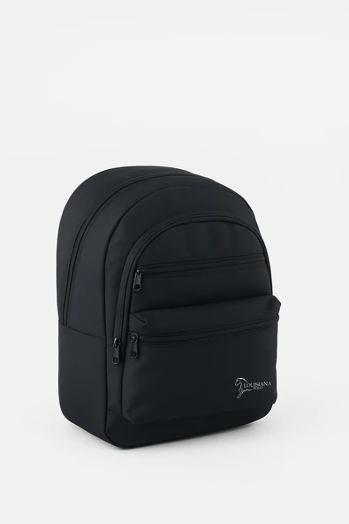 Louisiana Polo Okul Sırt Çantası Siyah 2456 - Resim 4