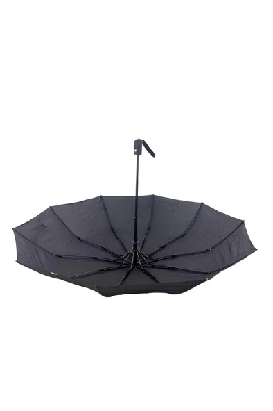 Louisiana Polo Şemsiye Yarı Otomatik Siyah 1115 - Resim 2