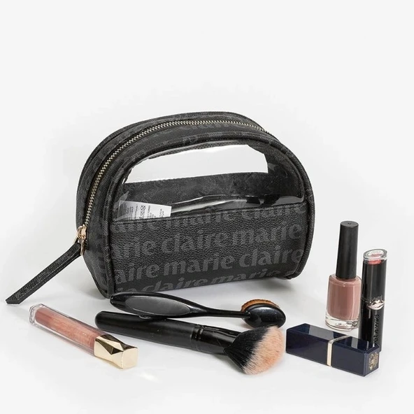 Monalisa Home M.Claire Siyah  Lüks Makyaj Çantası - 3