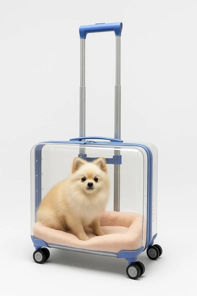 Şeffaf Pet Valiz %100 Polikarbon Valiz 1821 ürün görseli