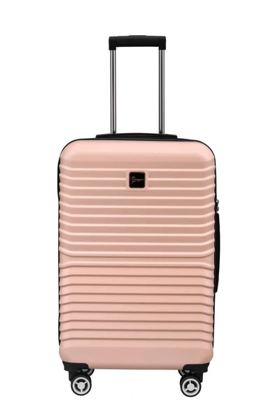 2'li Valiz Seti Polikarbon Büyük Boy – Kabin Boy Valiz Pudra 1811 - Resim 5