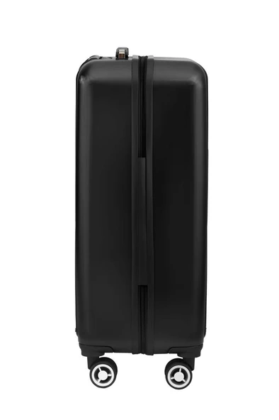 2'li Valiz Seti Polikarbon Büyük Boy – Orta Boy Valiz Parlak Siyah 1810 - Resim 7