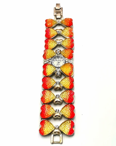 Monalisa Home   Premium Metal  Kayışlı Saat