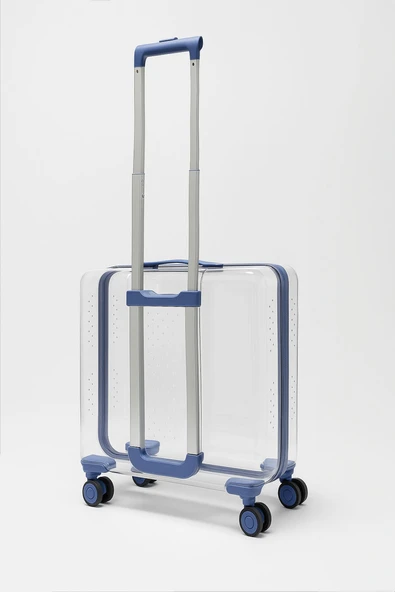 Şeffaf Pet Valiz %100 Polikarbon Valiz 1821 - Resim 3