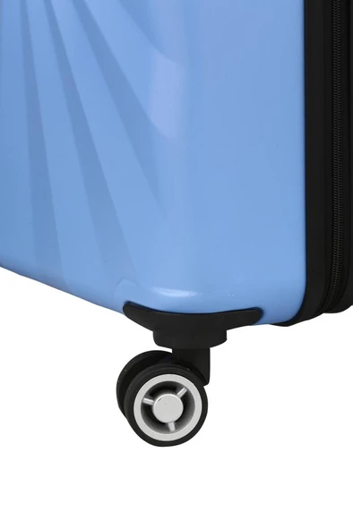 2'li Valiz Seti Polikarbon Büyük Boy - Orta Boy Valiz Mavi 1809 - Resim 11