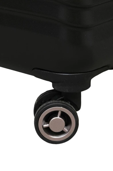 2'li Valiz Seti Polikarbon Büyük Boy – Orta Boy Valiz Siyah 1811 - 8