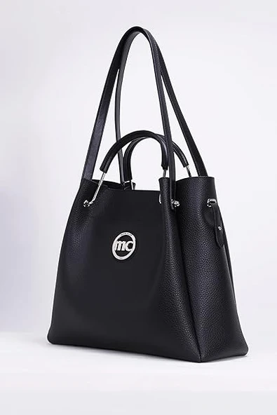 Monalisa Home marie claire VOYAGE Siyah Kadın Omuz Çantası Abby