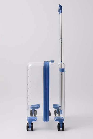 Şeffaf Pet Valiz %100 Polikarbon Valiz 1821 - Resim 2