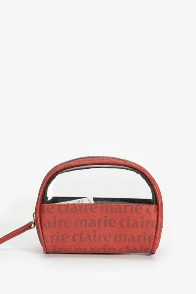 Monalisa Home M.Claire Kırmızı Lüks Makyaj Çantası - 2
