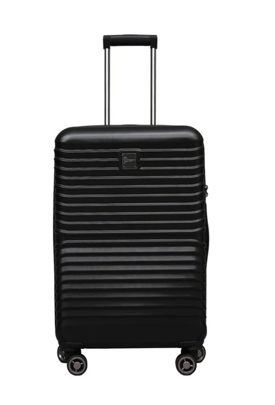 2'li Valiz Seti Polikarbon Büyük Boy – Orta Boy Valiz Siyah 1811 - 5