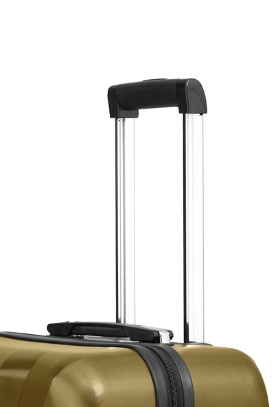 Kabin Boy %100 Polikarbon Valiz 4x2 Teker Altın 1809 - 4