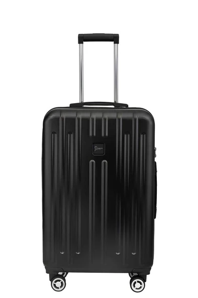 2'li Valiz Seti Polikarbon Orta Boy - Kabin Boy Valiz Parlak Siyah 1810 - Resim 5