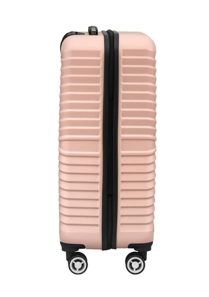 2'li Valiz Seti Polikarbon Büyük Boy – Kabin Boy Valiz Pudra 1811 - Resim 7