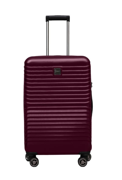 2'li Valiz Seti Polikarbon Büyük Boy – Kabin Boy Valiz Bordo 1811 - 5