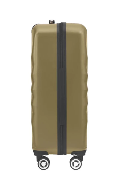 Kabin Boy %100 Polikarbon Valiz 4x2 Teker Altın 1809 - 3