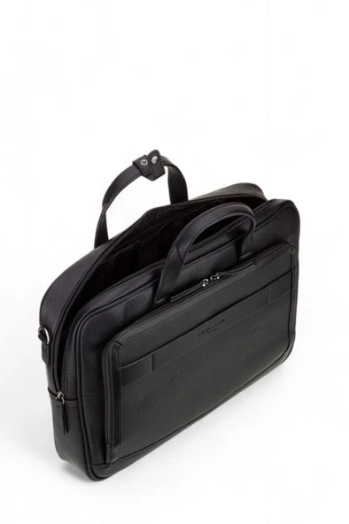 Pierre Cardin Erkek Laptop Evrak Çantası Siyah 01pc00111 - 4