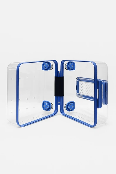 Şeffaf Pet Valiz %100 Polikarbon Valiz 1821 - Resim 4