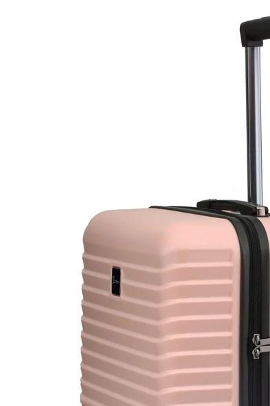 2'li Valiz Seti Polikarbon Büyük Boy – Kabin Boy Valiz Pudra 1811 - Resim 11
