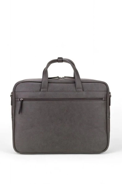 Pierre Cardin Erkek Laptop Evrak Çantası Gri 01pc00111 - 3