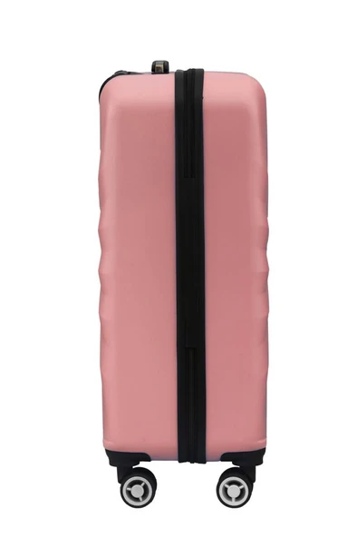 2'li Valiz Seti Polikarbon Orta Boy - Kabin Boy Valiz Rose 1809 - 9