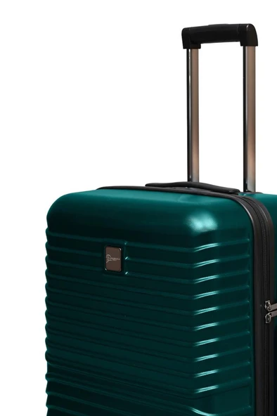 Orta Boy %100 Polikarbon Valiz Petrol 1811 - Resim 8