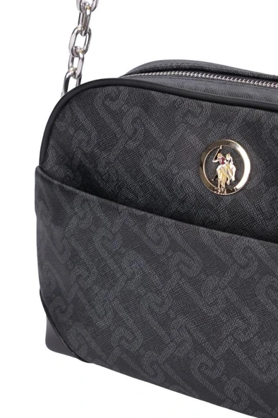 U.S. Polo Assn. Kadın Çapraz Askılı Çanta Siyah Us24520 - 2