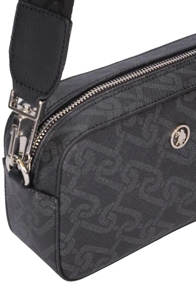U.S. Polo Assn. Kadın Çapraz Askılı Çanta Siyah Us24526 - 2