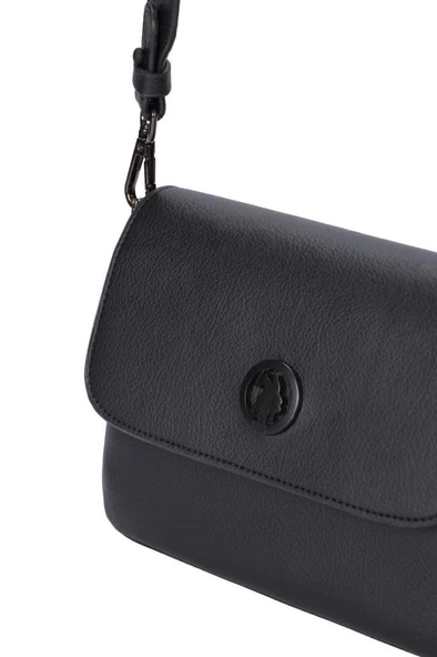 U.S. Polo Assn. Kadın Çapraz Askılı Çanta Siyah Us24549 - Resim 2