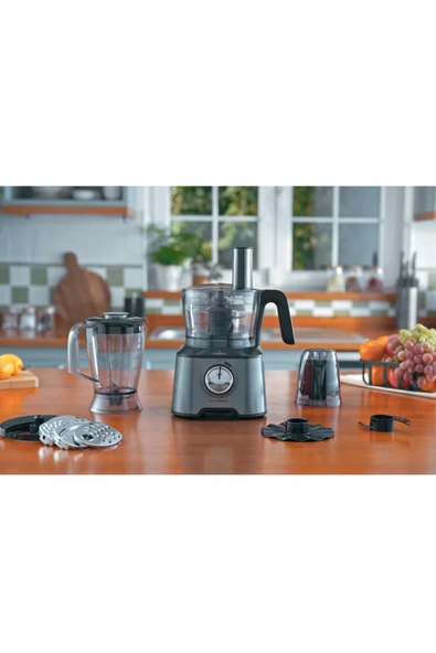 Mastermaid Power Multifunctional 10 In 1 Galaxy Grey Mutfak Robotu, Blender Seti 2000w