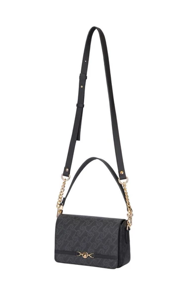 U.S. Polo Assn. Kadın Çapraz Askılı Çanta Siyah Us24502 - Resim 3