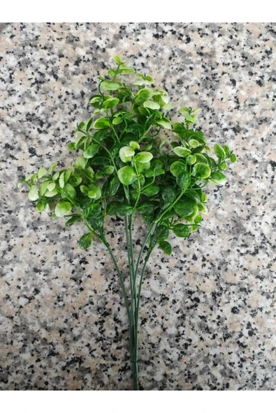 ADET  MİNİK YAPRAKLI BEYAZ  YAPAY ÇİÇEK EV DEKORASYON ARANJMAN DEKOR BALKON 30 CM ürün görseli