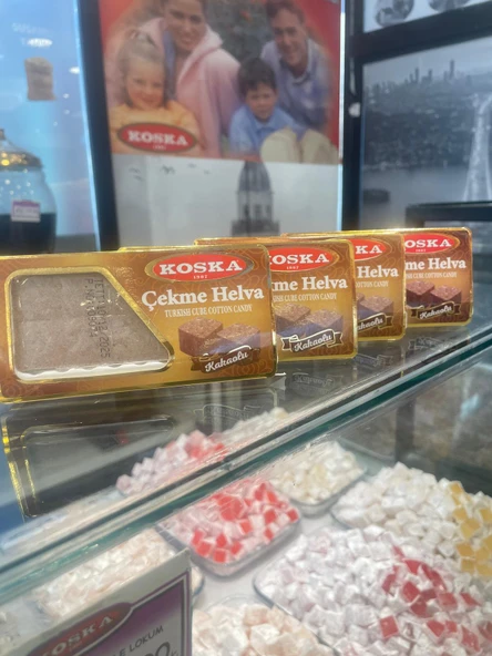 KOSKA KAKAOLU ÇEKME HELVA 60 GR 10 ADET - 4