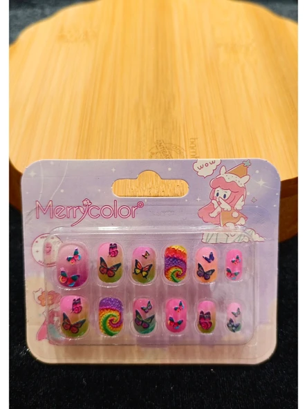 Monalisa Home Lüks  Figürlü  Çocuk Takma Tırnak ürün görseli