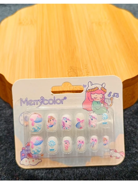 Monalisa Home Lüks  Figürlü  Çocuk Takma Tırnak ürün görseli