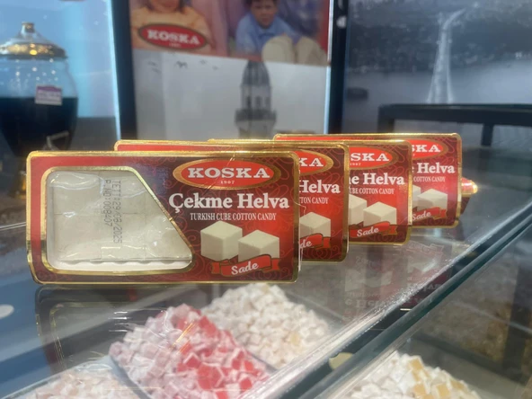 KOSKA SADE ÇEKME HELVA 60 G KOLİ 24 ADET - 4