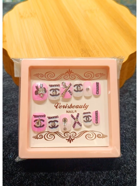 Monalisa Home Lüks  Figürlü  Takma Tırnak ürün görseli