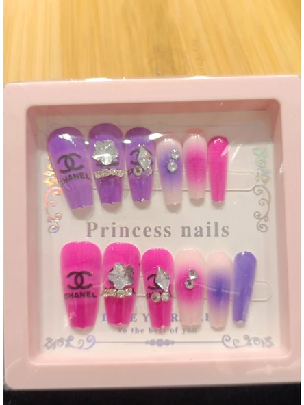 Monalisa Home Lüks  Figürlü  Takma Tırnak ürün görseli 1