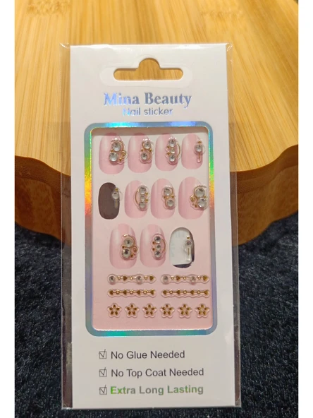 Monalisa Home Lüks  Figürlü  Nail Sticker ürün görseli