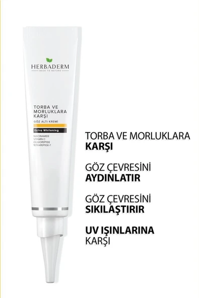 Torba Ve Morluklara Karşı Göz Altı Kremi + Superserum Aha Peeling 30 Ml Glikolik %8 - 2